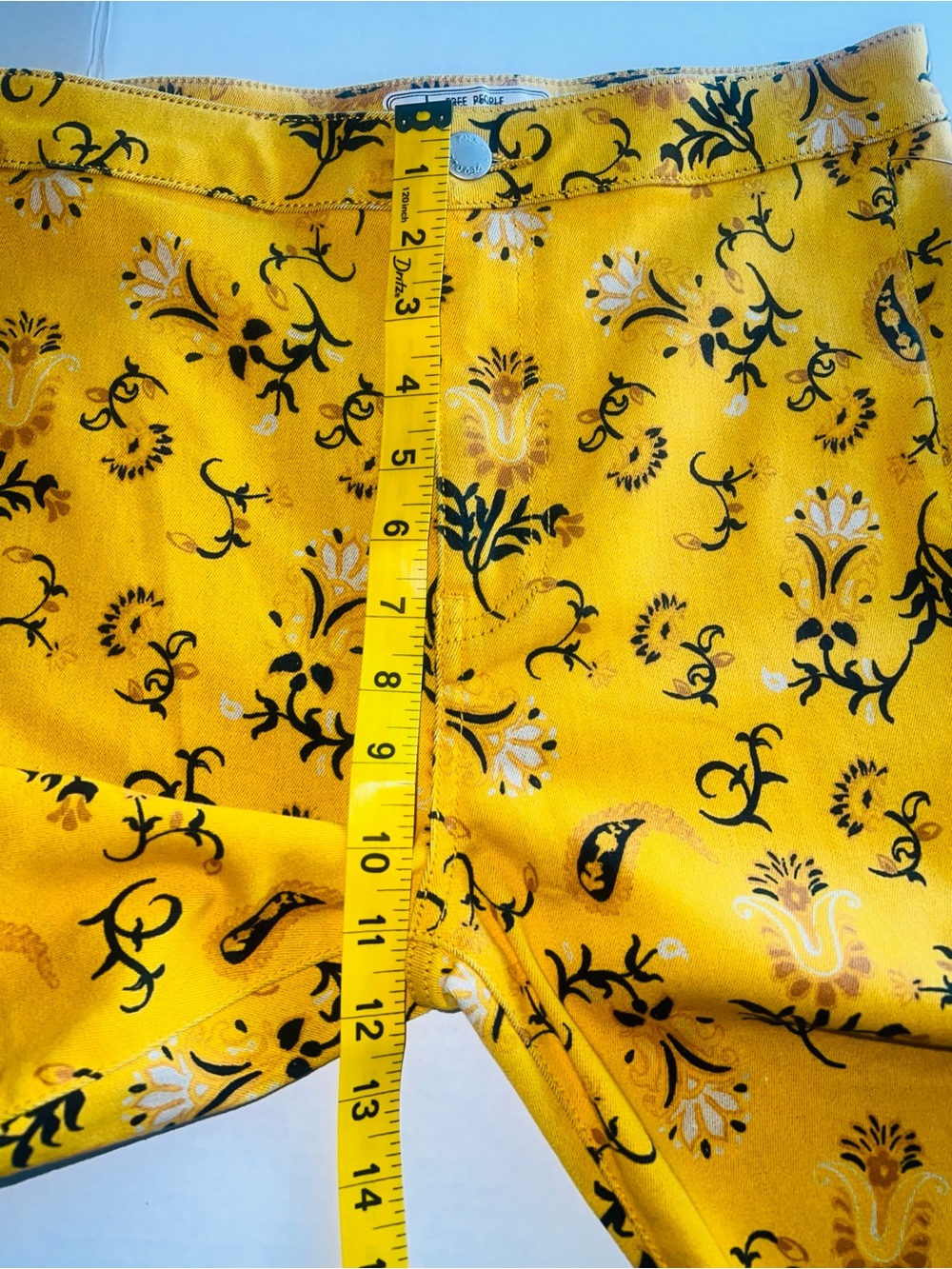 🆕 Free People Flare Floral Paisley Printed Float On Jeans Sz 27 70s Vintage
Boho - Picture 11 of 17